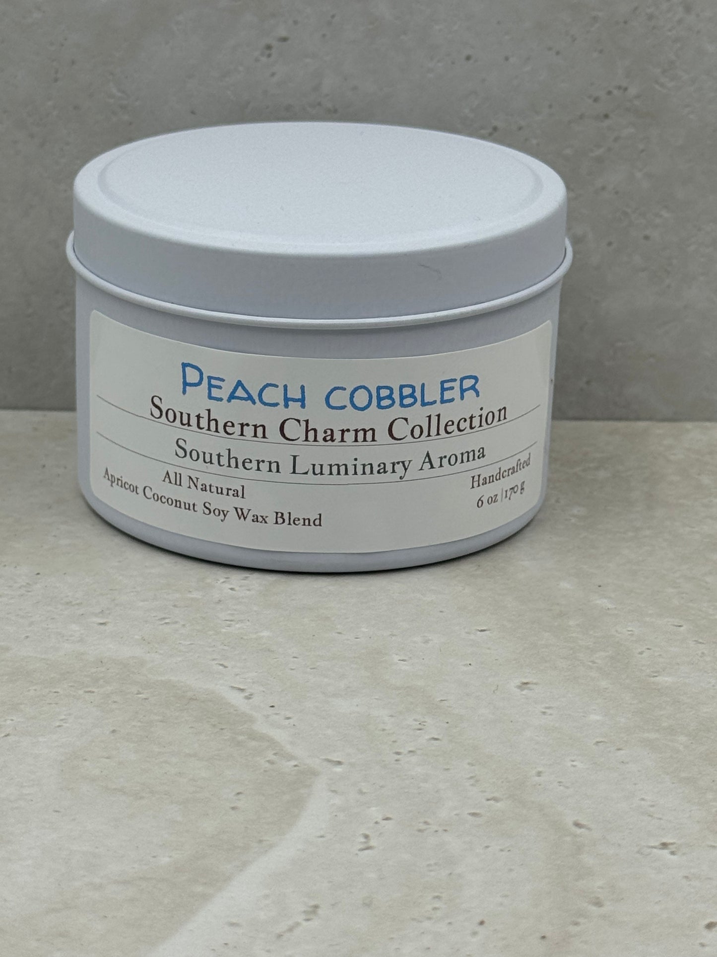 Peach Cobbler Candle