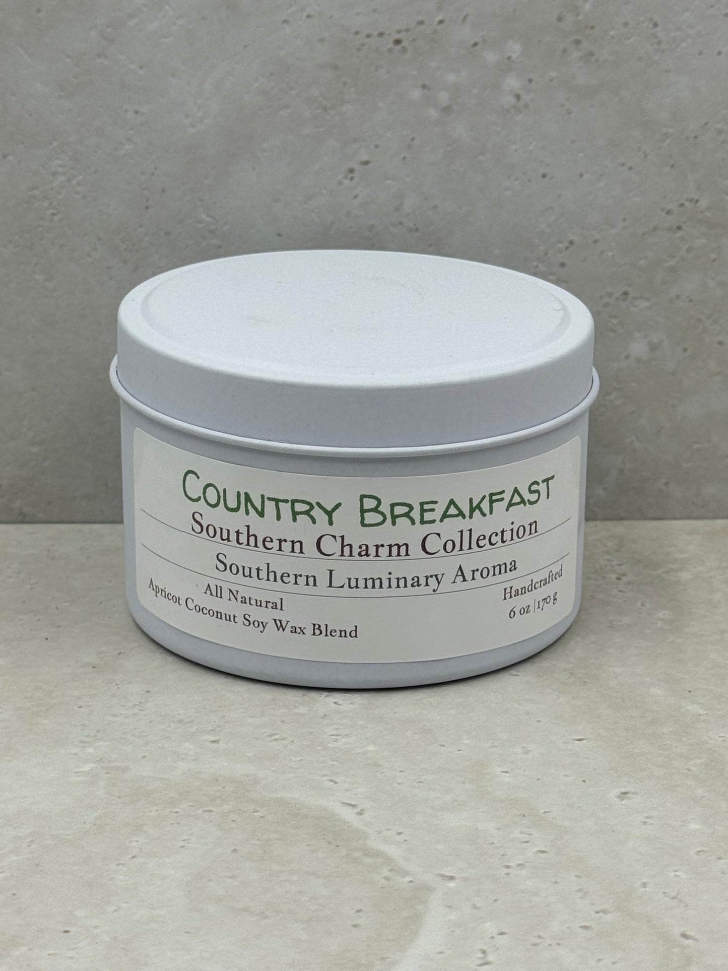 Country Breakfast Candle