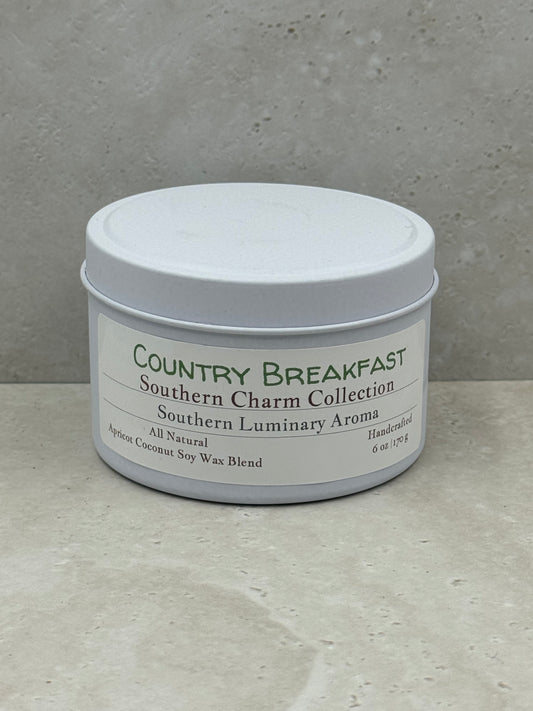 Country Breakfast Candle